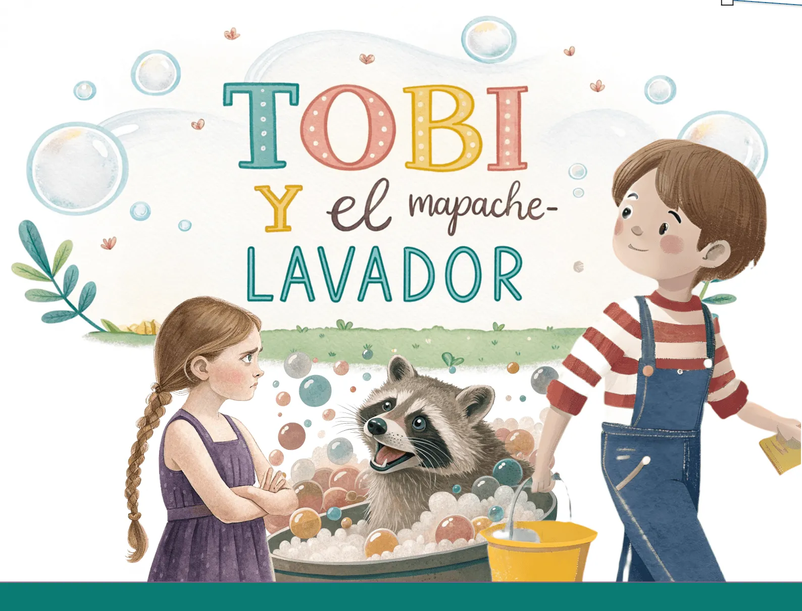 Portada de Tobi y el Mapache-Lavador
